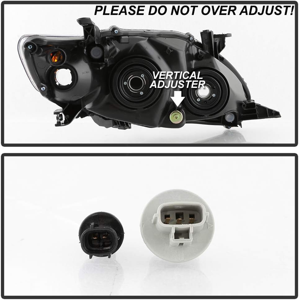 Chrome Housing Headlights Assembly for Toyota Corolla Z949