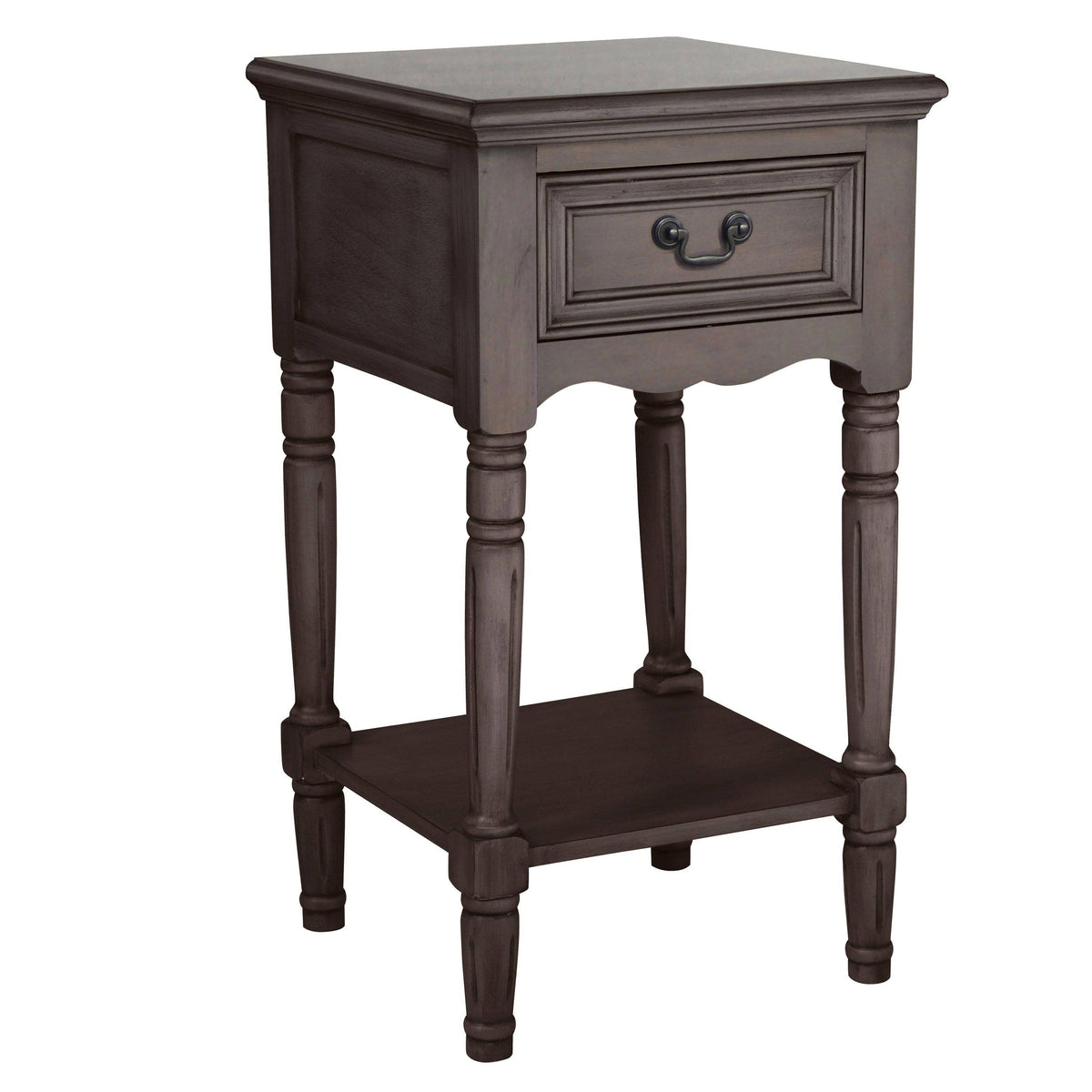 Antiqued Solid Wood Night Stand R803