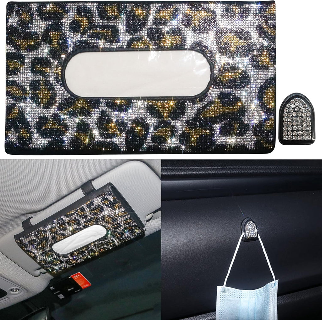 Red Queen Crown Tissue Box Holder for Sun Visor N120