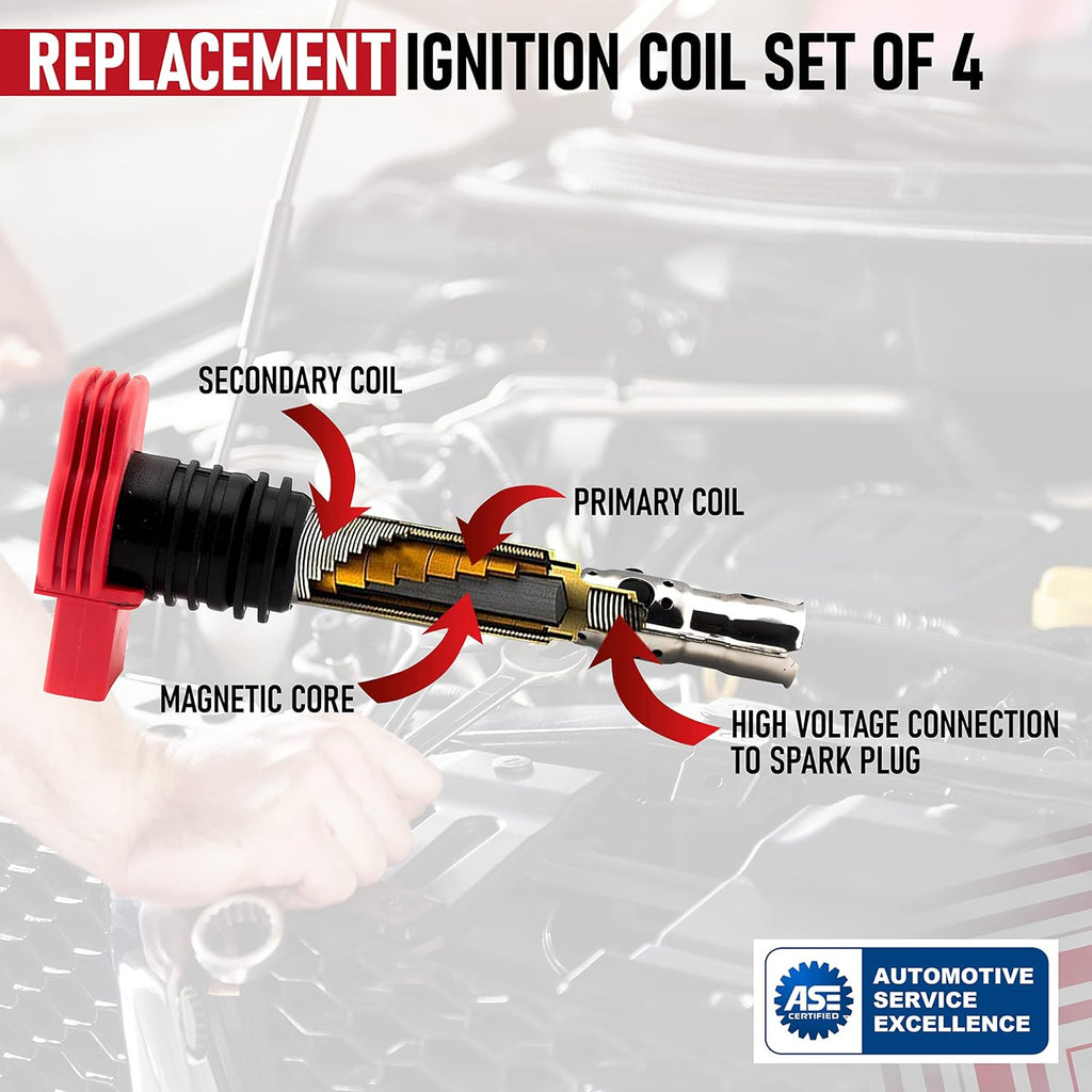 Ignition Coil Pack Set of 4 O94170