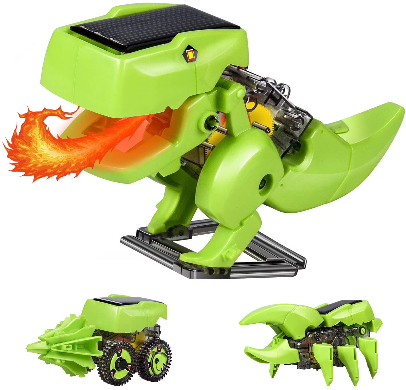 Solar Robot Kit 3-in-1 DIY Dinosaurs Science Kits Toys F84459