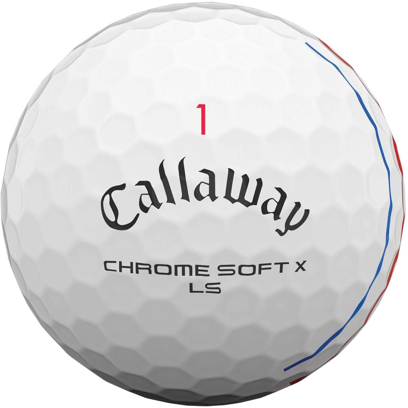 White Triple Track Golf Balls I74314