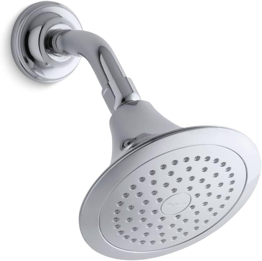 2.5 GPM Single-Function Wall-Mount Showerhead Polished Chrome Pack of 2 F59251