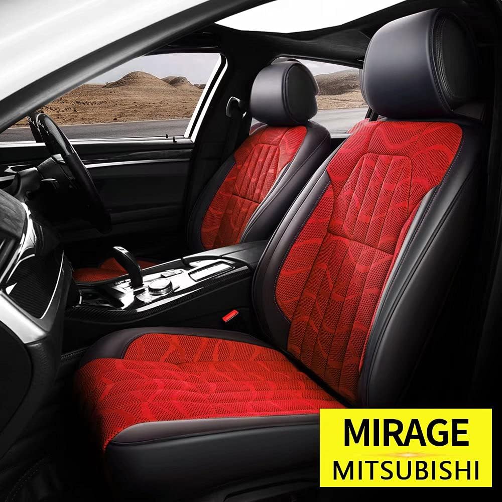 Faux Leather 5 Seats Car Seat Protector Black F3069