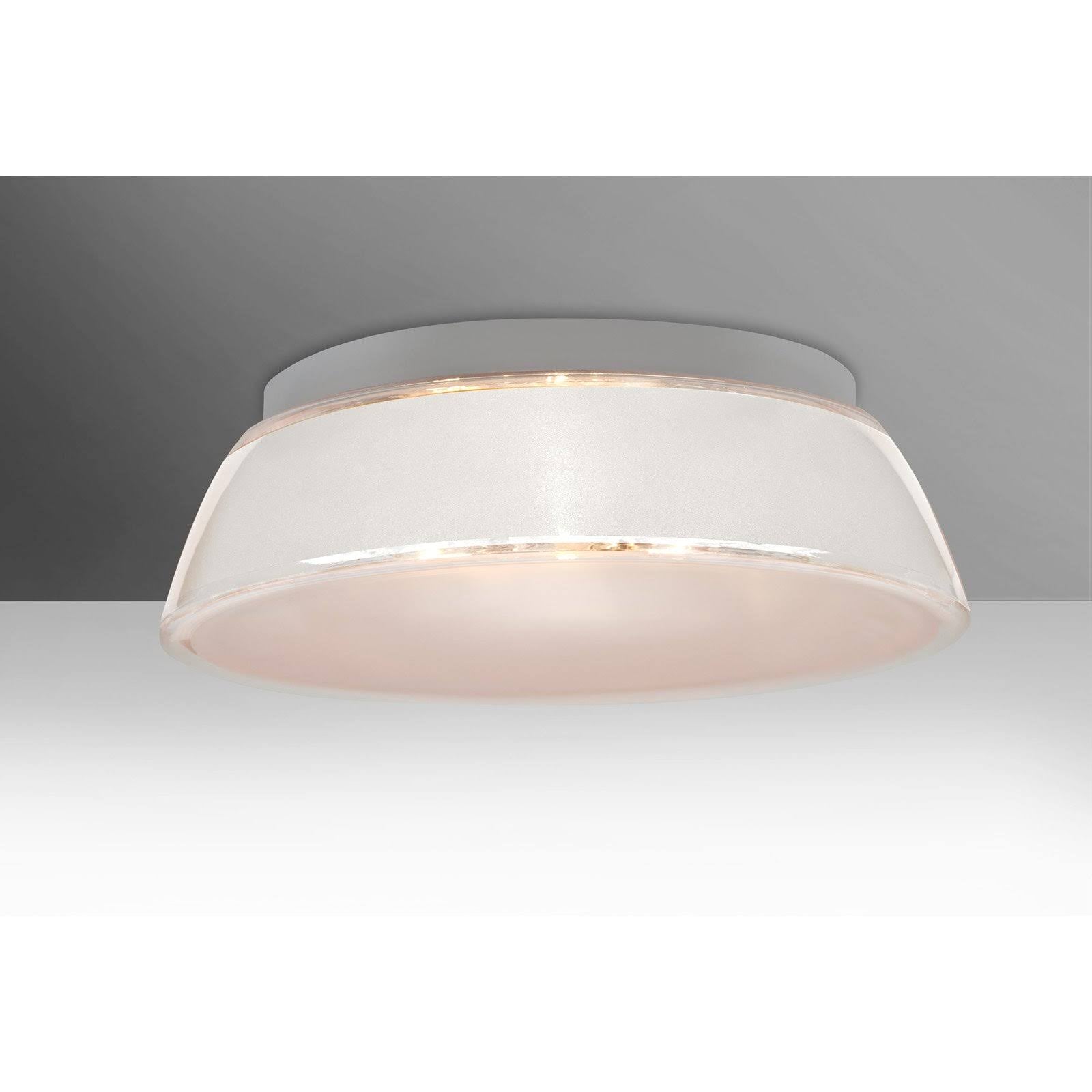 White Sand Two Light Flush Mount U6771