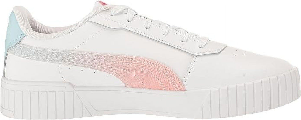 PUMA White-Fusion Coral-Light Aqua Sneaker Y2488