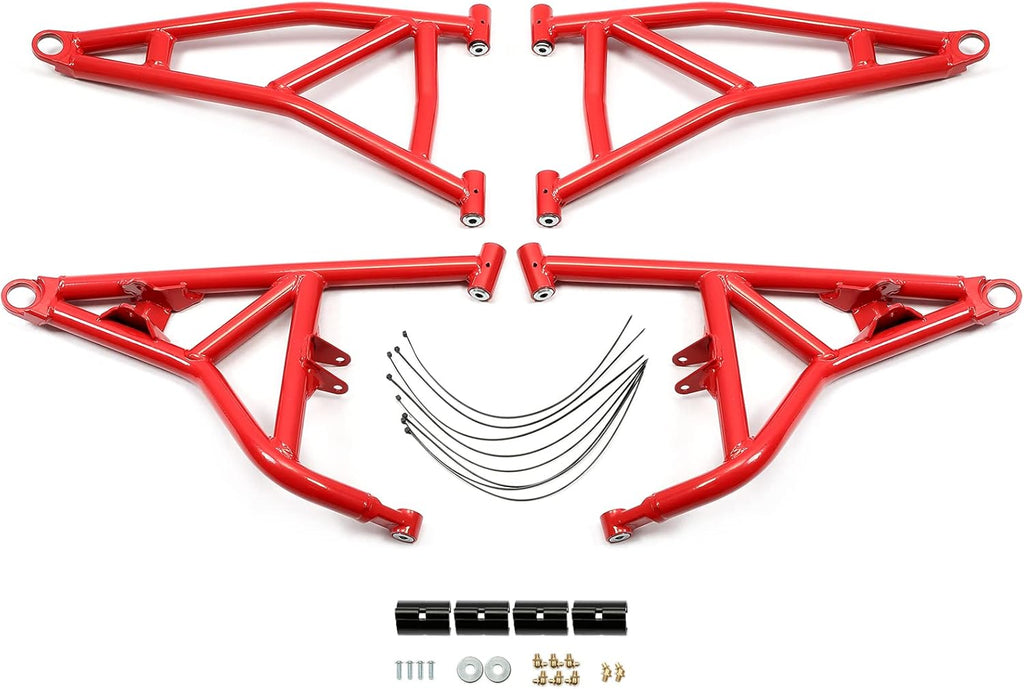 Red Front Upper & Lower A-Arms O129