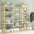 Gold 5-Shelf Bookcase T4916