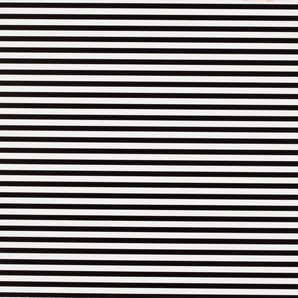 Industrial Size Wrapping Paper Rolls, Black White Stripe, Full Ream X74213