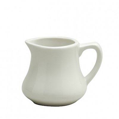 Cream White 4.5 oz Creamer B9563