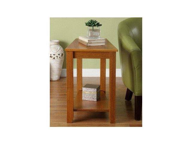 Espresso Chairside Table C9012