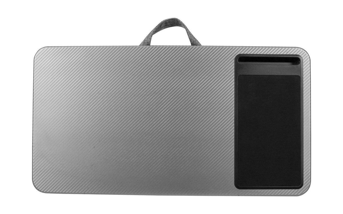 Silver Carbon Lap Desk C593