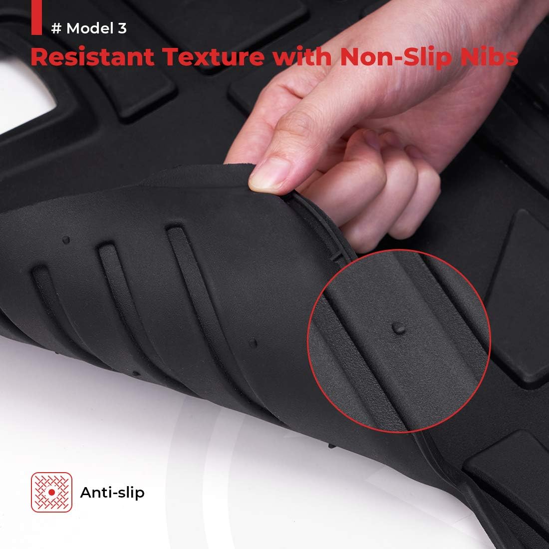 All-Weather 3D Full Cover Waterproof TPE Floor Mats K132793