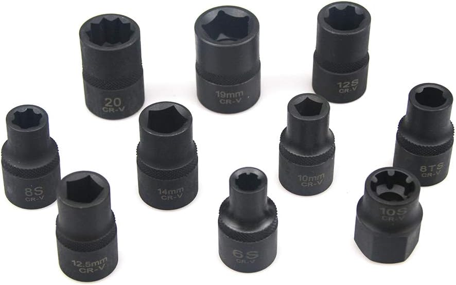 10PC Socket Tool Set for Nissan Subaru Ford Peugeot J509203