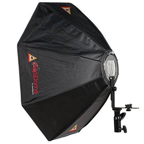 Collapsible Softbox for Speedlights with Grid E604