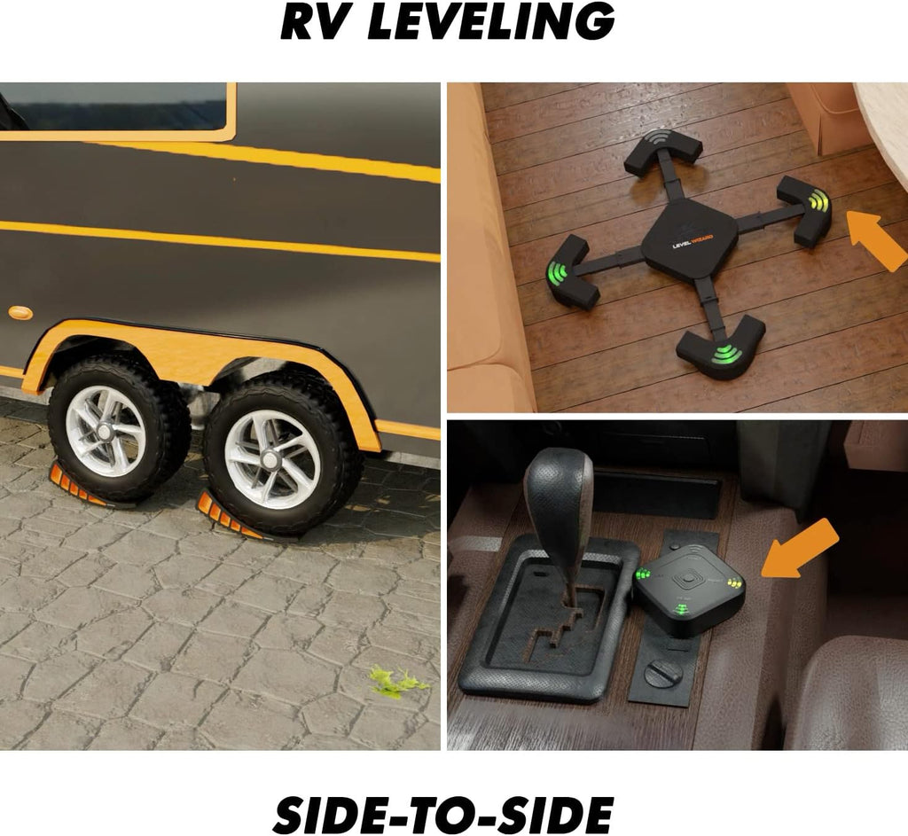 Wireless RV Leveling System with Extensible Legs T368582
