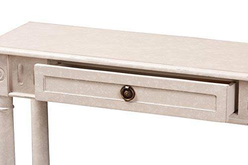 Whitewash Console Table O136