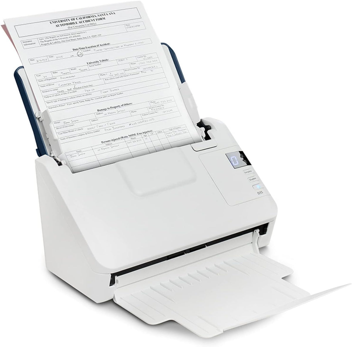 Color Network Enabled USB Scanner Q491