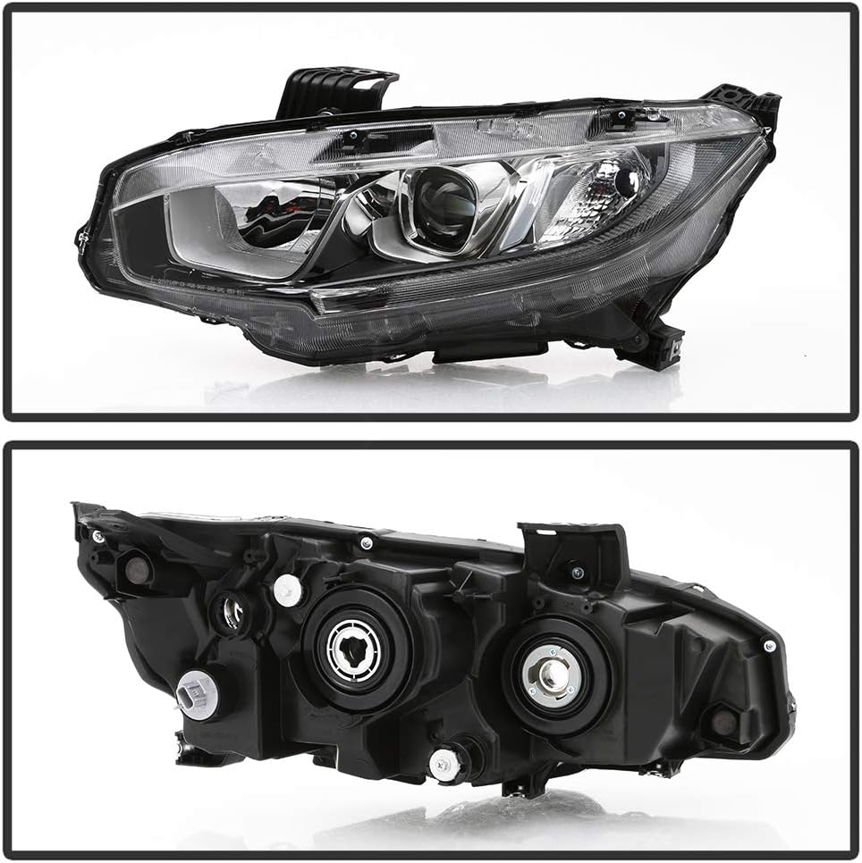 LED DRL Projector Headlight Headlamp Replacement Driver Side U979