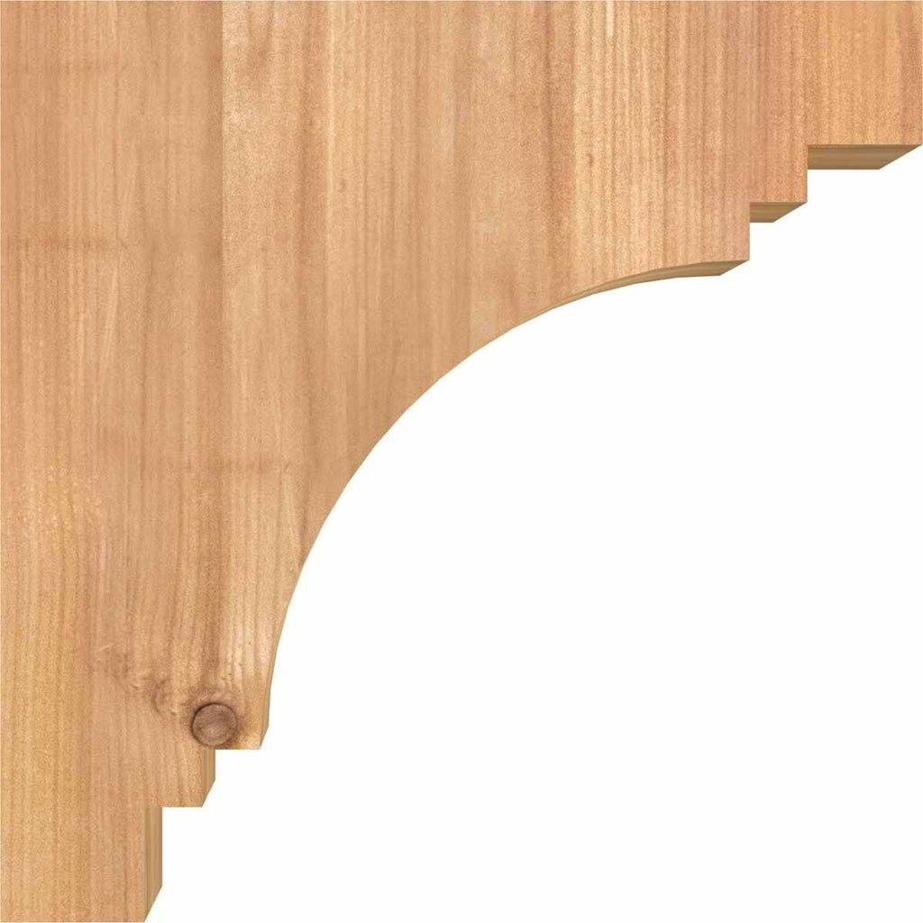 Pescadero Smooth Corbel, Western Red Cedar C1737