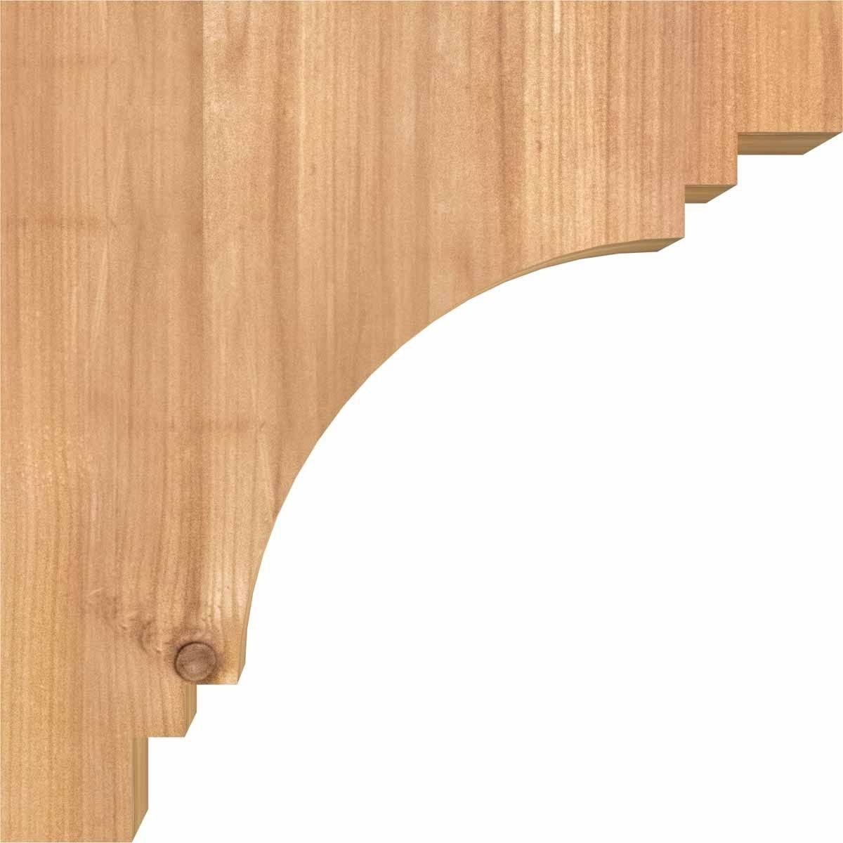 Pescadero Smooth Corbel, Western Red Cedar C1737