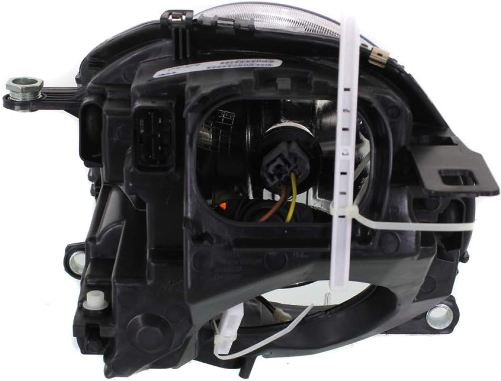 Headlight Assembly with Yellow Indicator Driver Side W576