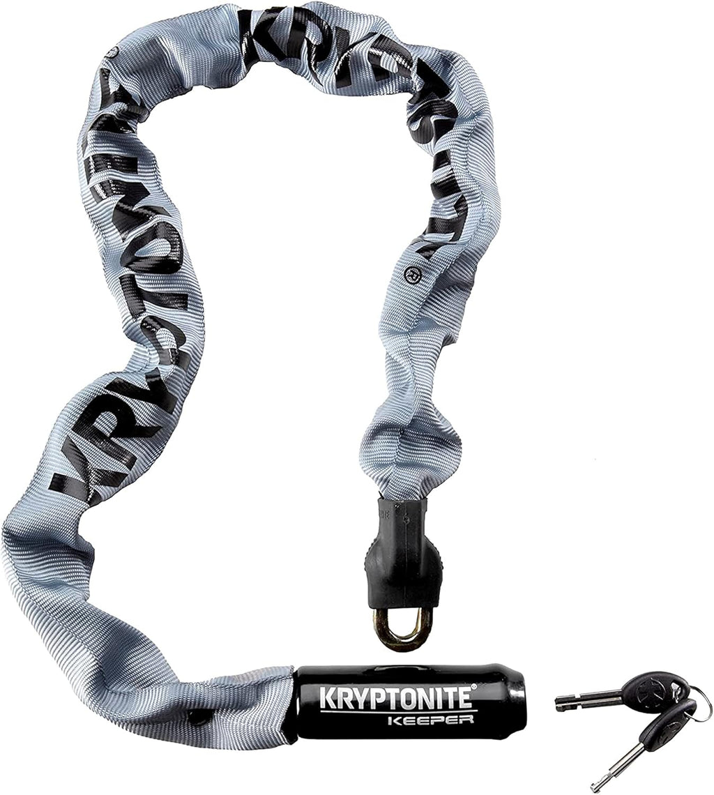 Purple Integrated Bicycle Lock Chain Bike Lock, 33.5-Inch, Pack of 2 Q19867