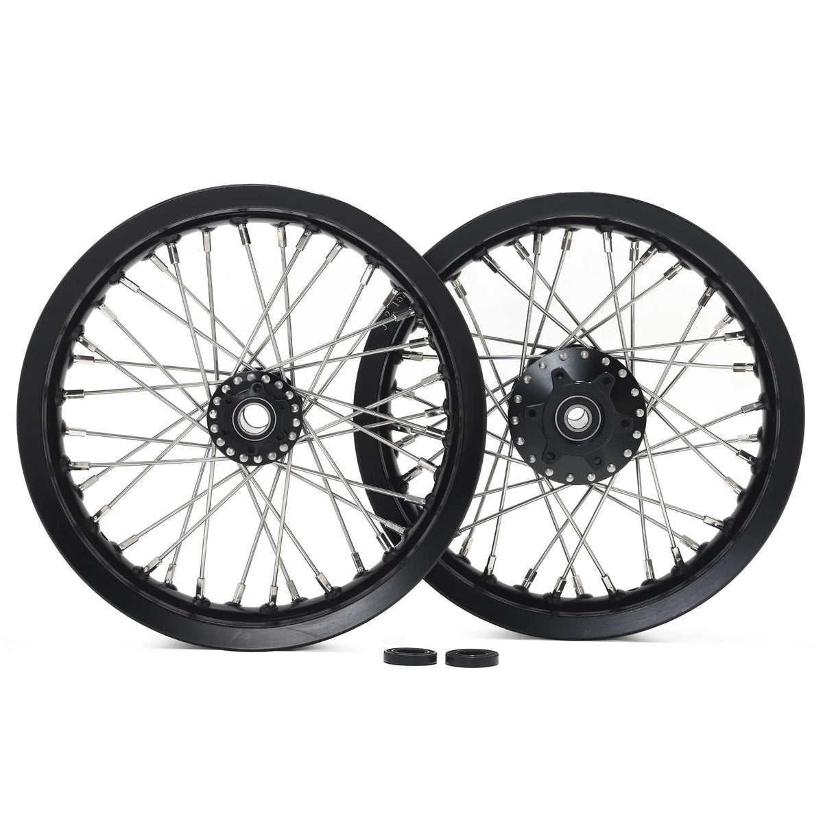 12"x2.15" Complete Wheels Rim Hubs for Electric Dirt Bike I610