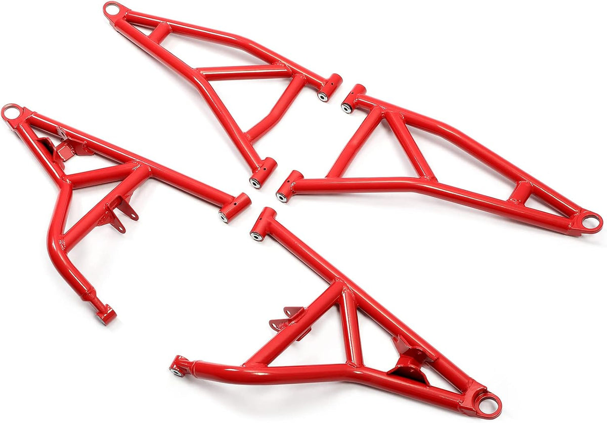 Red Front Upper & Lower A-Arms O129