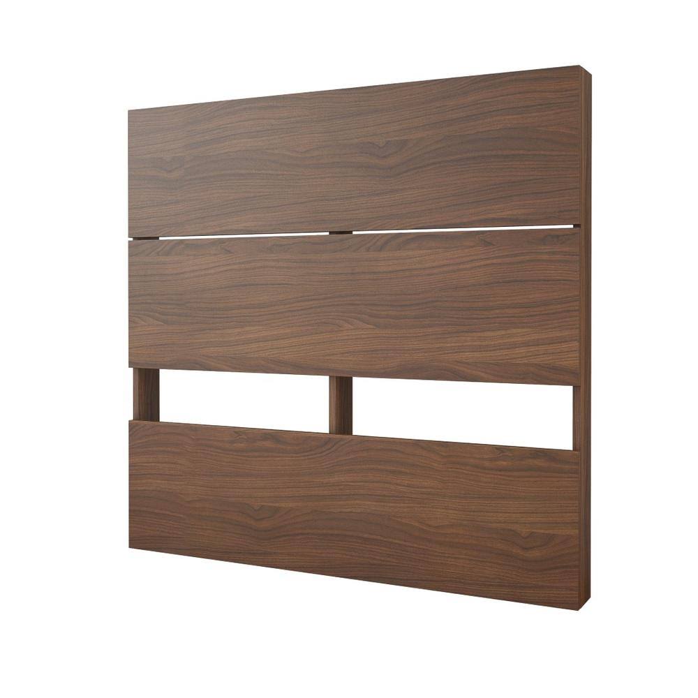 4 Piece Twin Size Bedroom Set Walnut White X804926