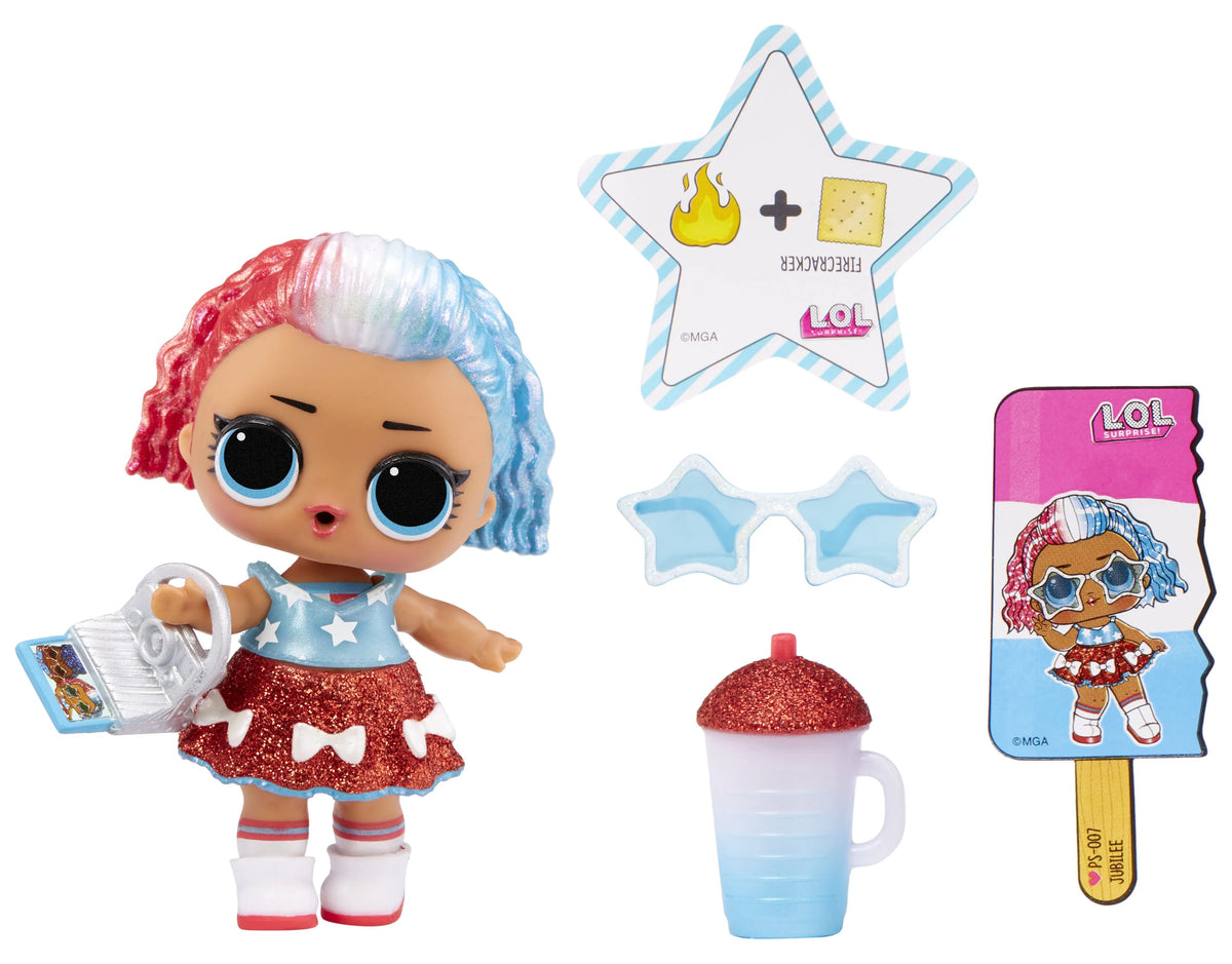 LOL Surprise Summer Dayz Jubilee Doll with 7 Surprises, Accessories, Limited Edition Doll B91339