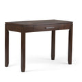 Russet Brown Solid Wood Home Office Desk O26904