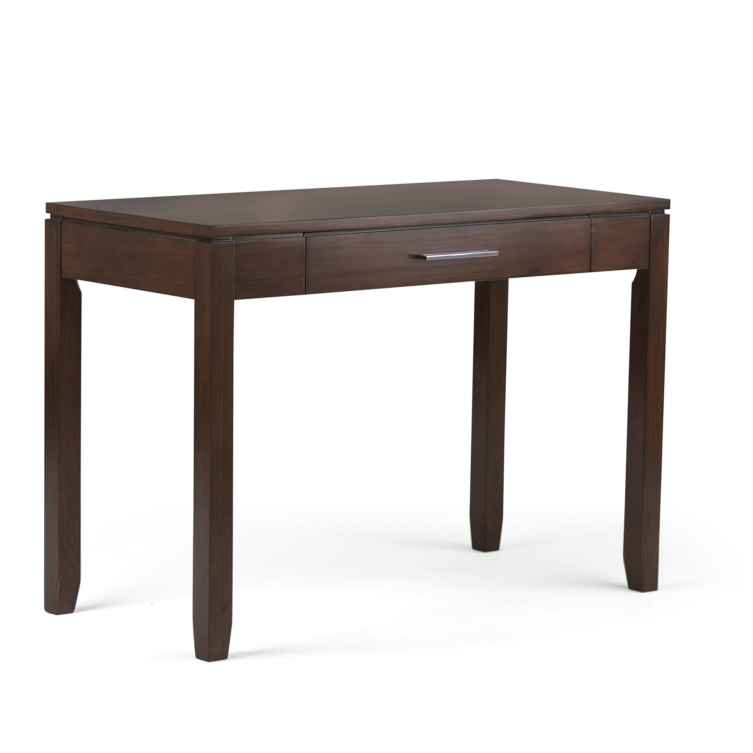 Russet Brown Solid Wood Home Office Desk O26904