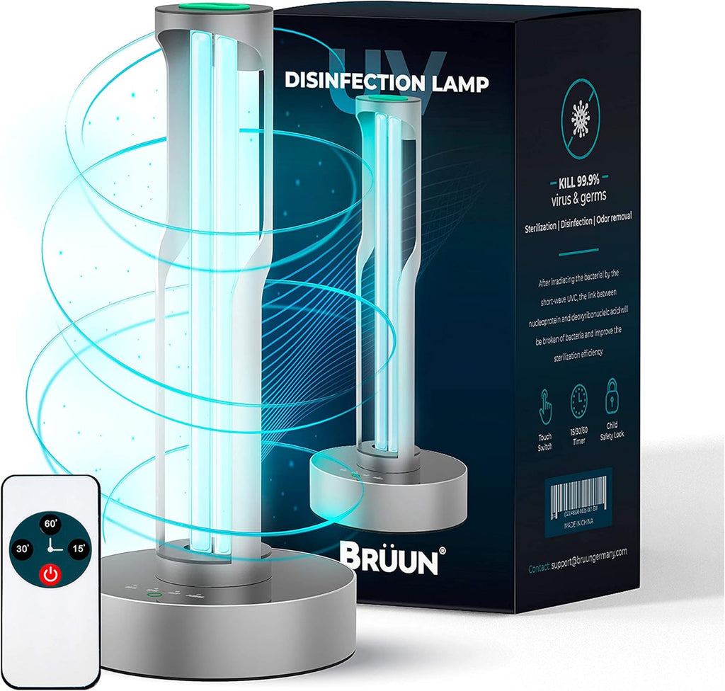 Ozone-Free Portable LED Disinfection Lamp with Remote Control and Child Lock I623491