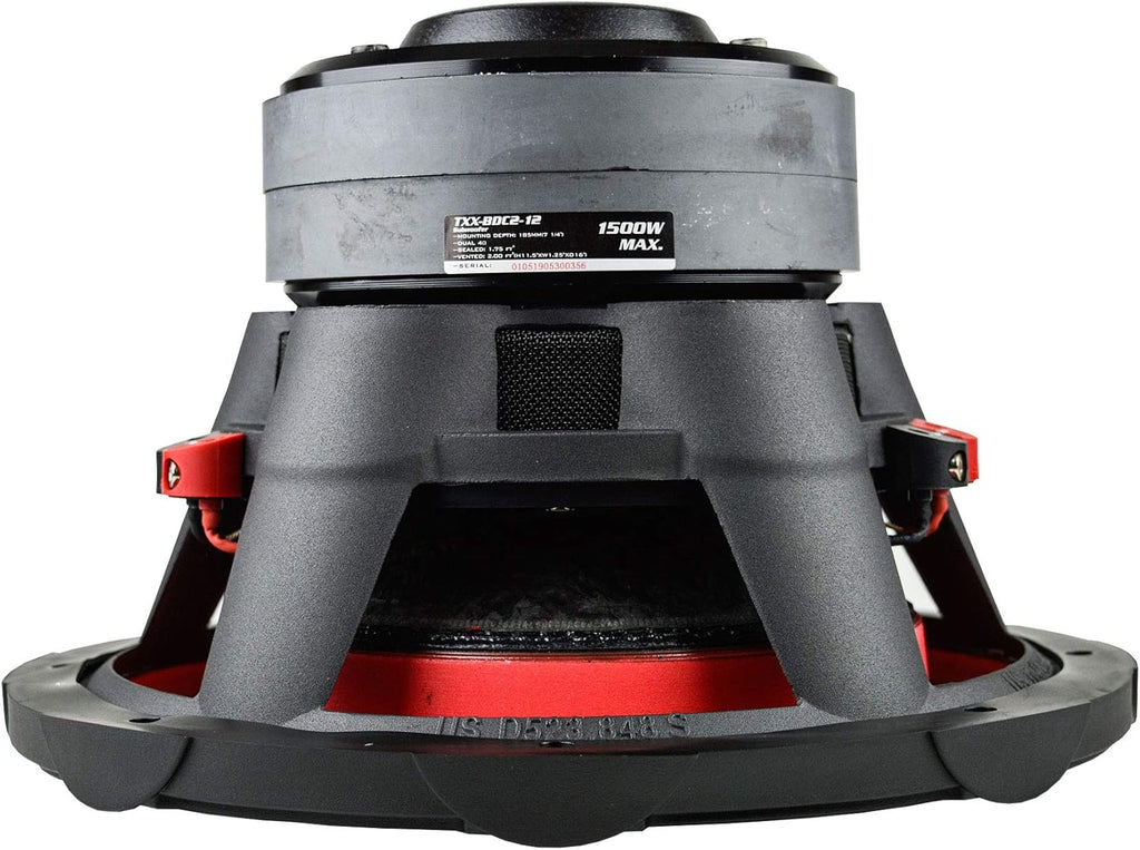 12 Inch 1500 Watt 4 Ohm Car Audio Subwoofer Speaker System S8748