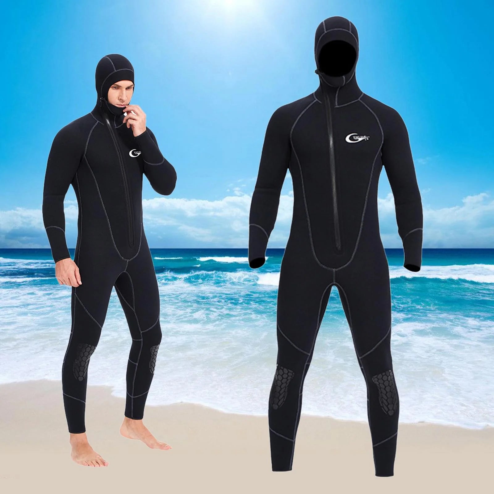 3mm Neoprene Full Body Scuba Diving Wetsuit P393