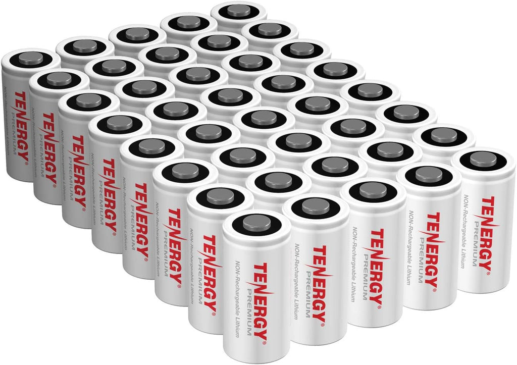 40 Pack NonRechargeable CR123A 3V Lithium Battery I933527