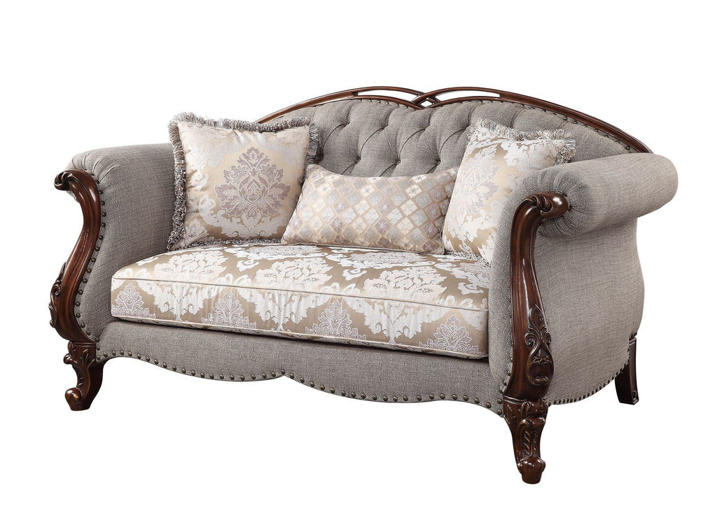 Loveseat with Pillows E57951
