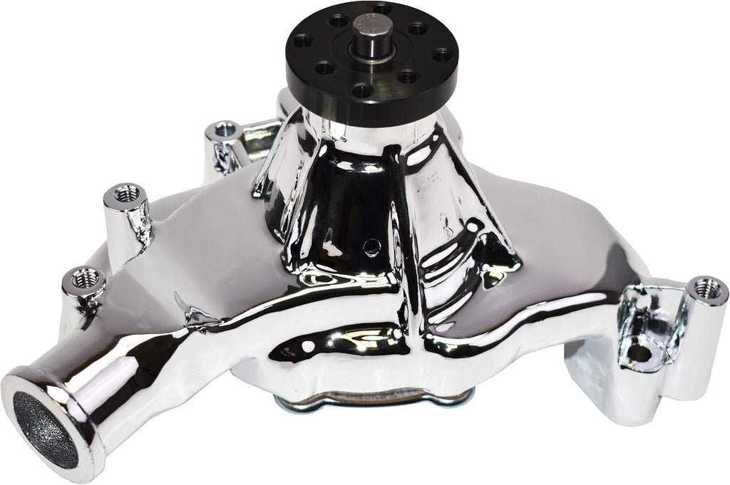 Chrome 8-Blade Aluminum Long Water Pump S1353