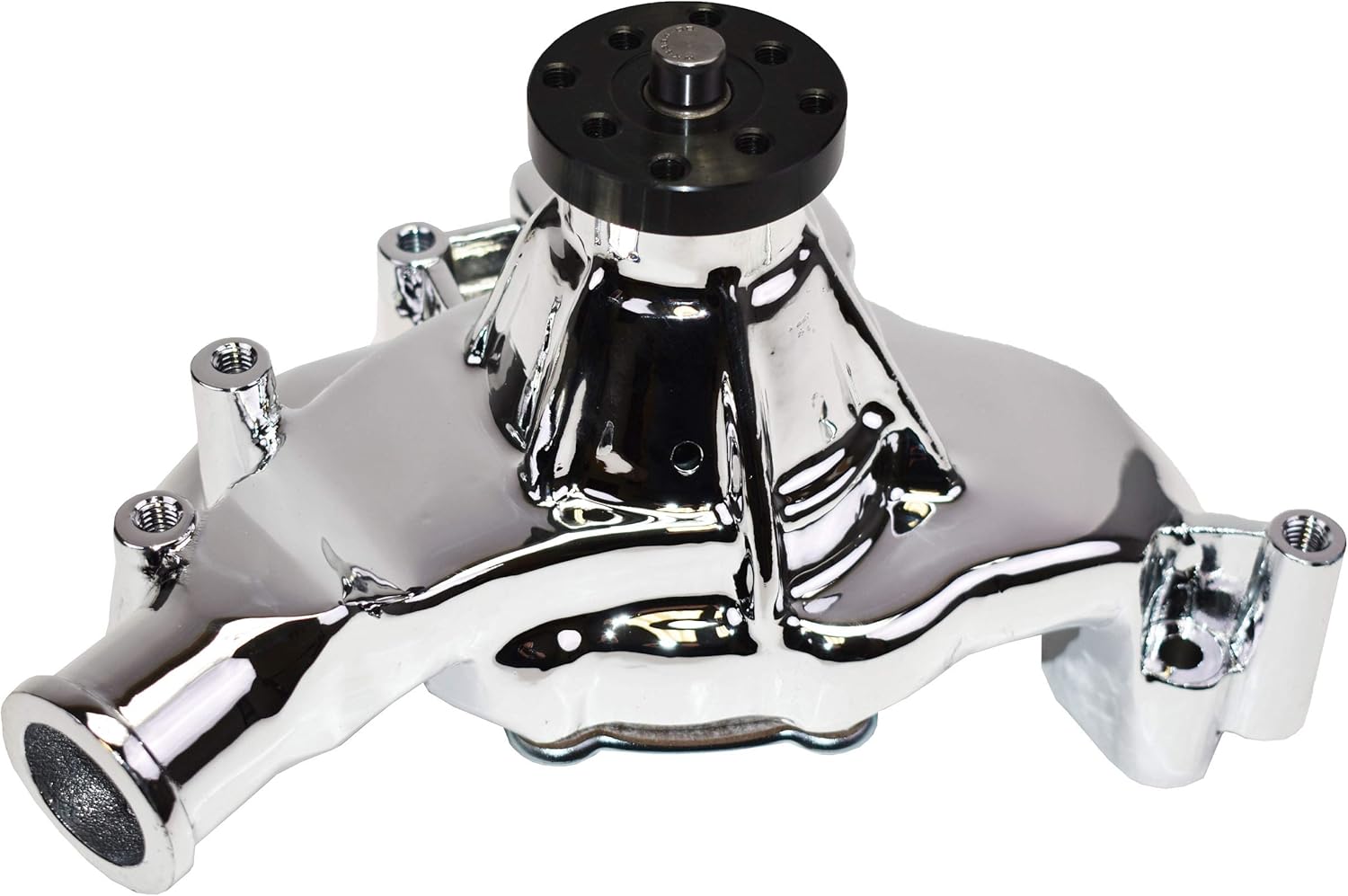 Chrome 8-Blade Aluminum Long Water Pump S1353
