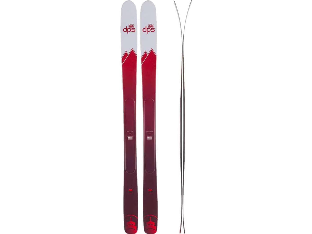 Deep Red Pagoda Tour Skis, 184cm E42622