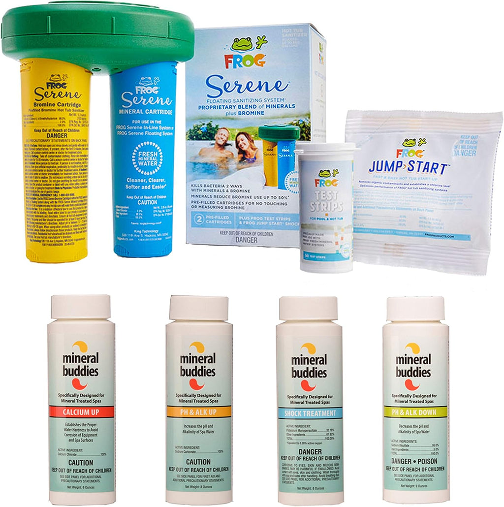 Mineral Buddies Spa Care Floating System Start Up Kit S5017