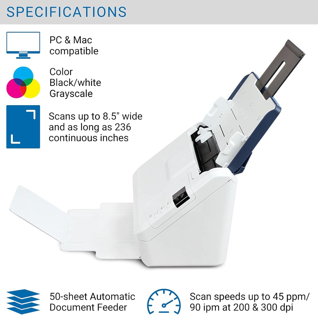 Color Network Enabled USB Scanner Q491
