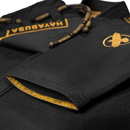 Black/Gold Lightweight Jiu Jitsu Gi A327