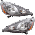 Headlights with Grey Bezels for Honda H48750