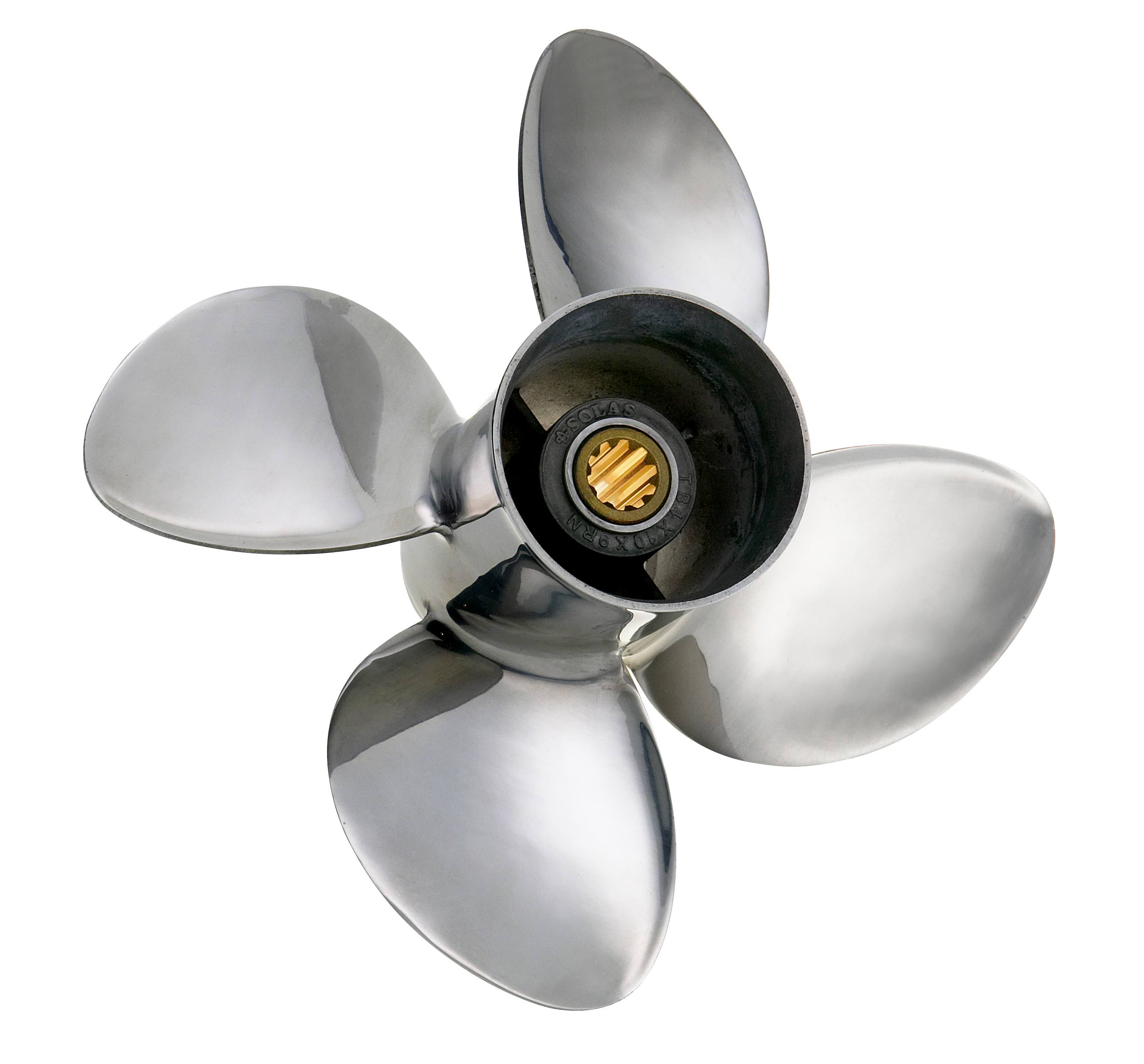 Stainless Steel 4 Blade Propeller T99317