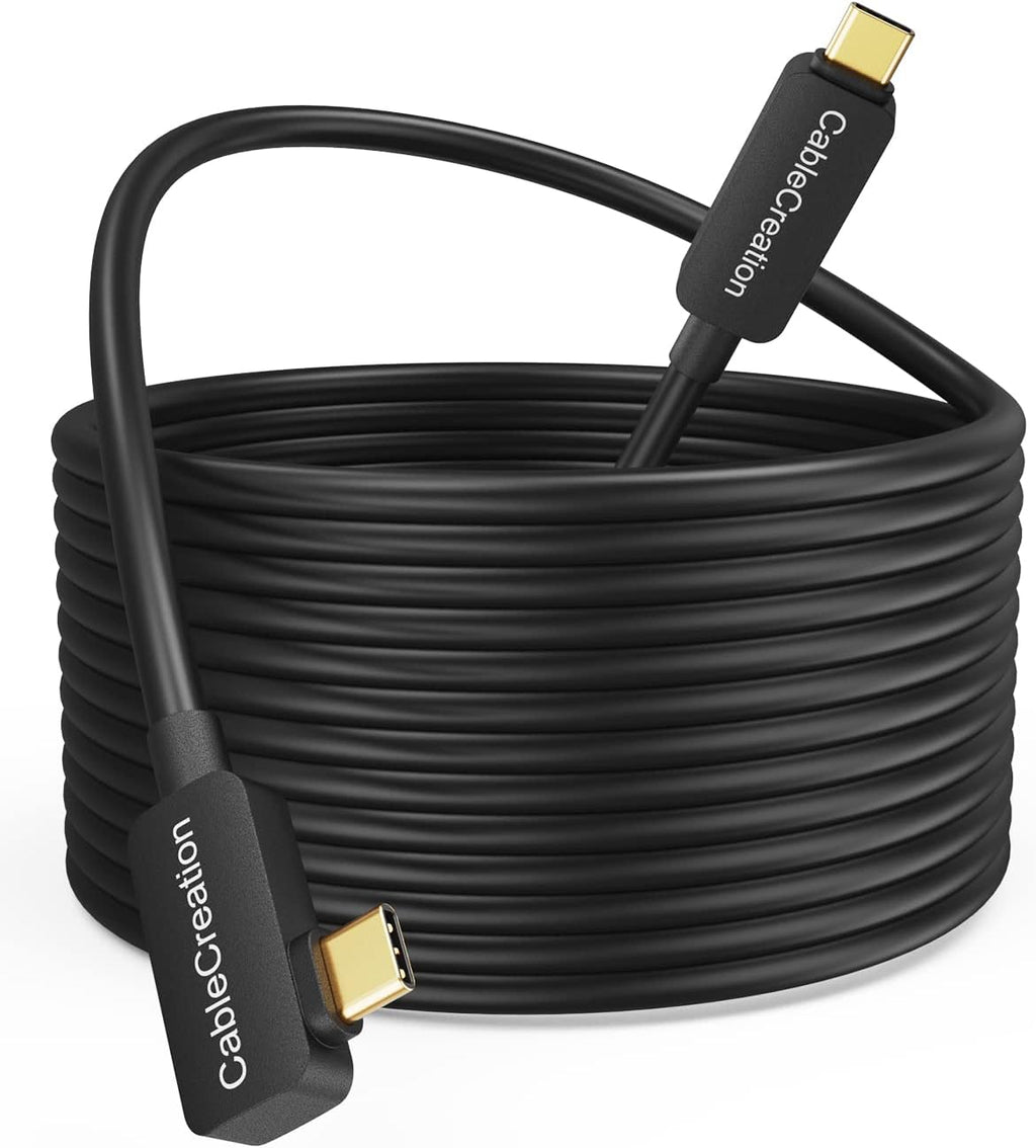 Quest 2 Cable Fiber Optic 16 FT, USB C to USB C Cable 10Gbps V5734