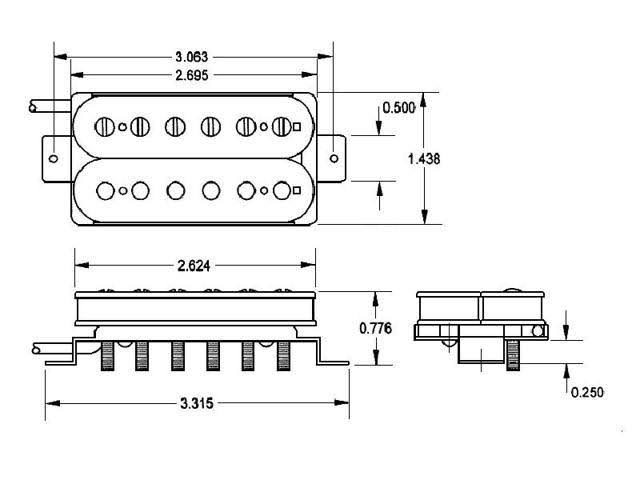 Black Trembucker Pickup L145116