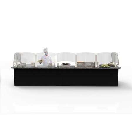 24 Ag200 Buffet Sneeze Guard A810