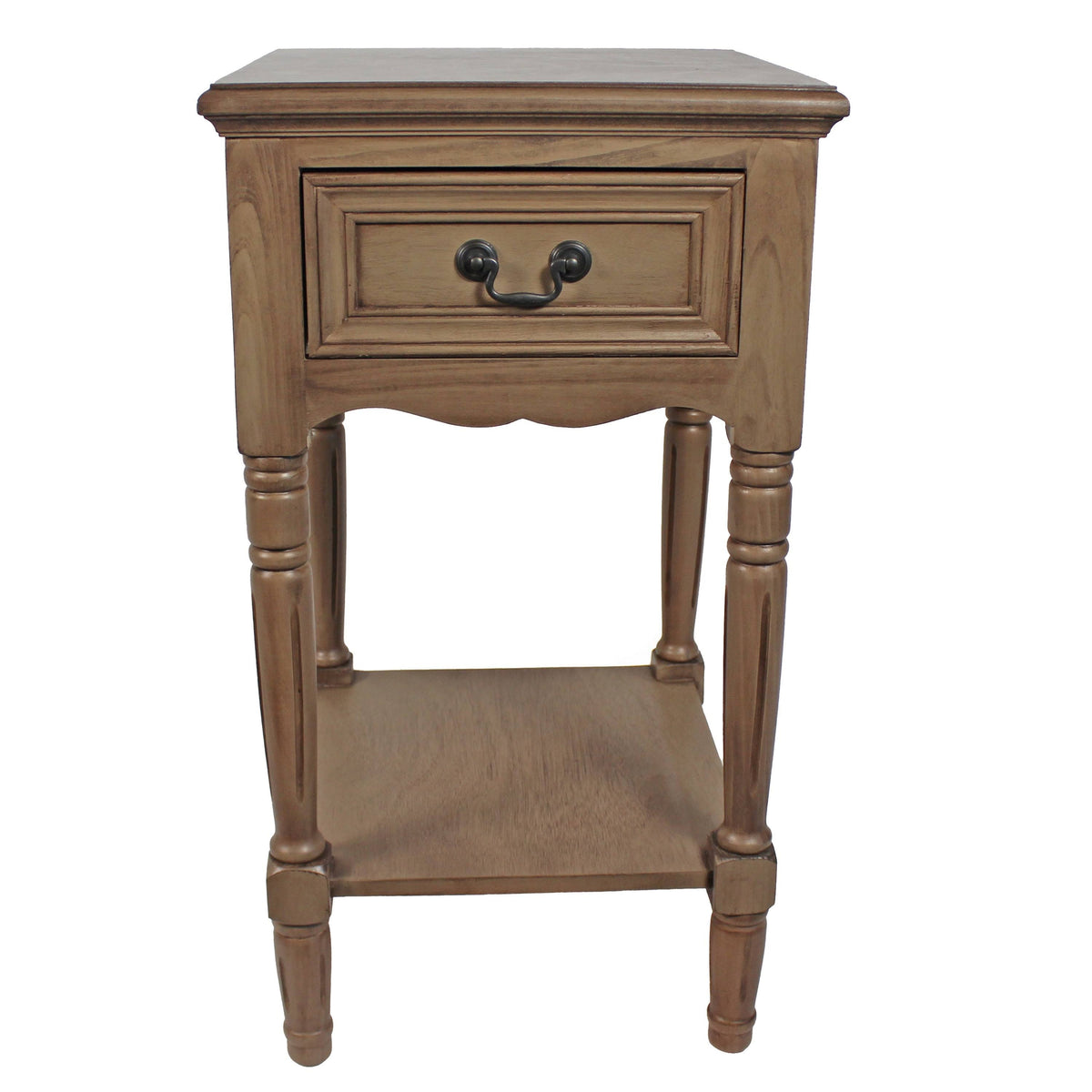 Antiqued Solid Wood Night Stand M545